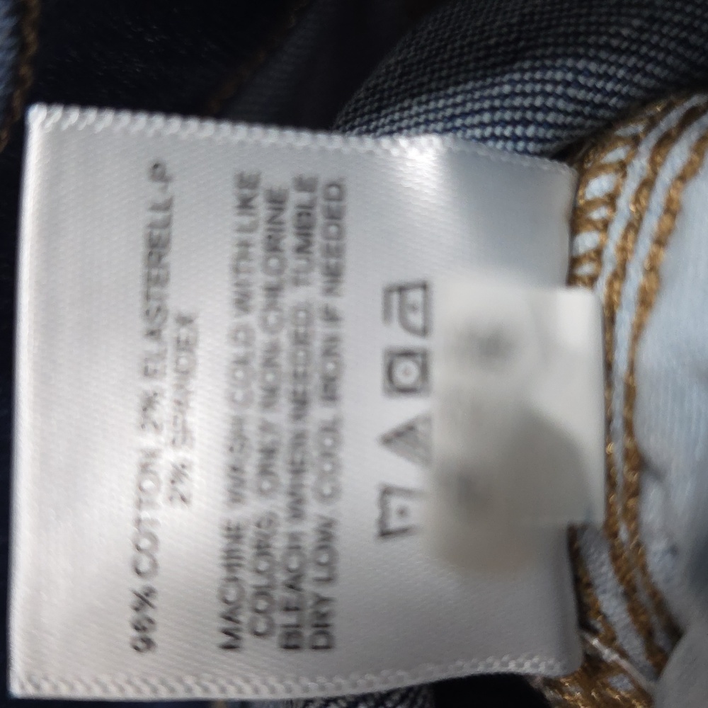 Express Slim Skinny Jeans in Blue Wash Sz 2 - Picture 9 of 10